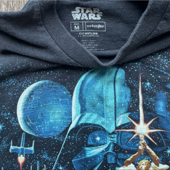 Star Wars Darth Vader Luke Princess Leia t-shirt. Medium - Picture 5 of 7